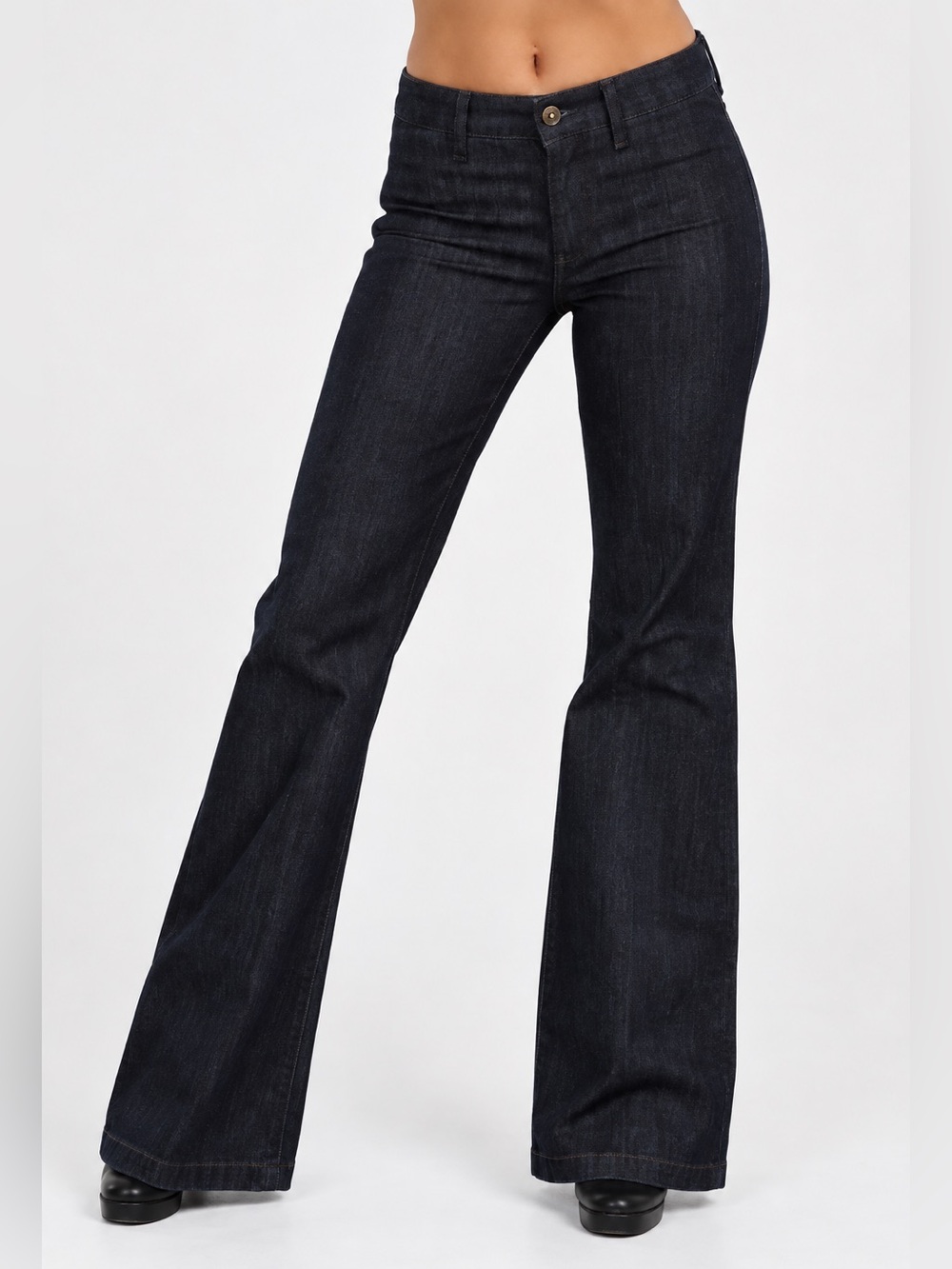 RICH & Skinny Dark Denim Flare Boot Cut‎ Jeans Sz 28